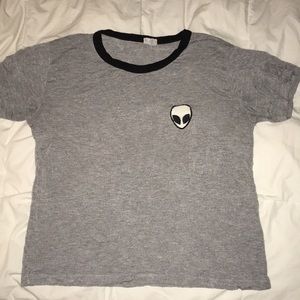 Brandy Melville Alien Crop Top